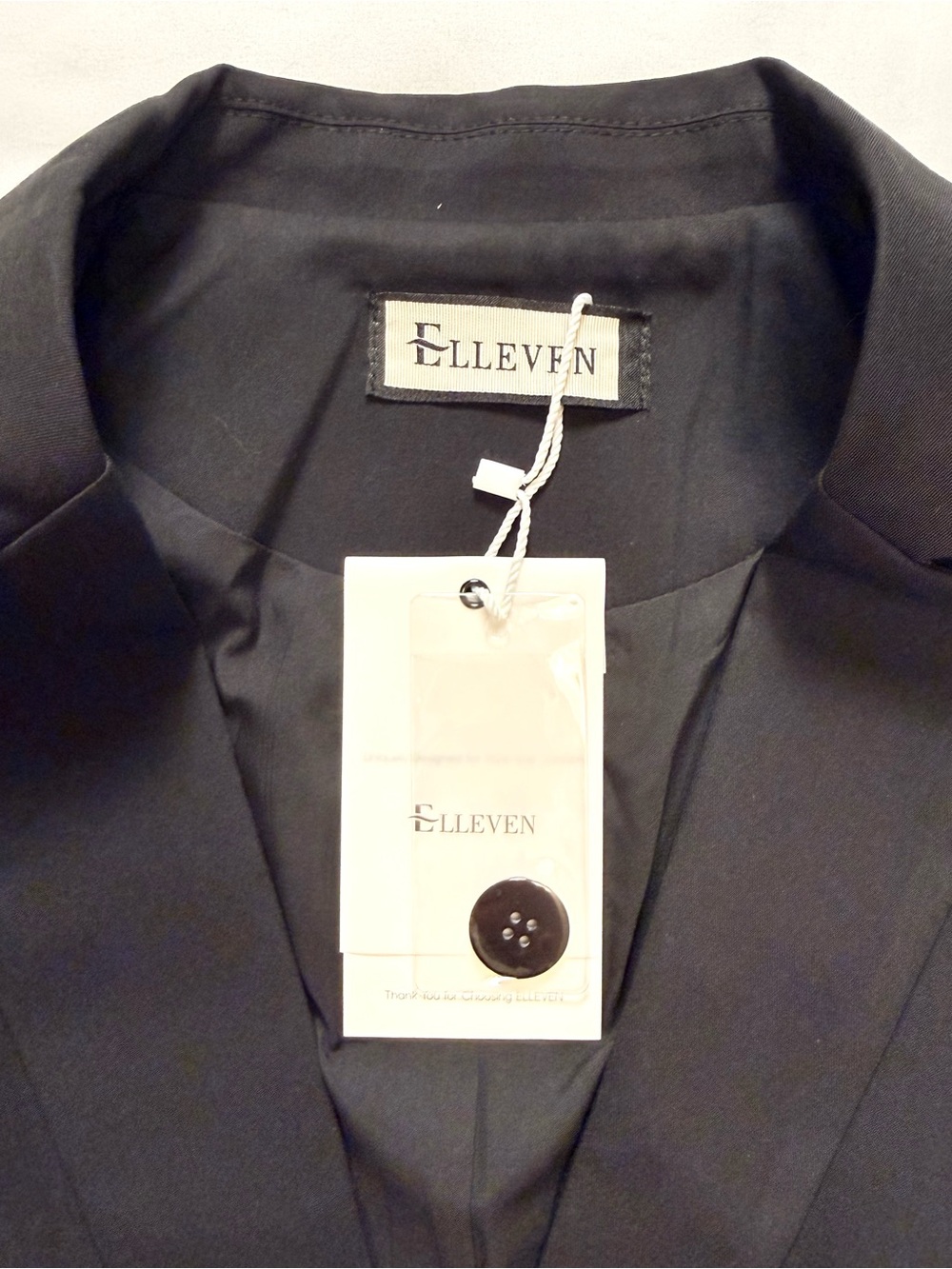 Women's Ruched 3/4 Sleeve Lightweight Slim Fit Blazer NWT - Picture 5 of 9
